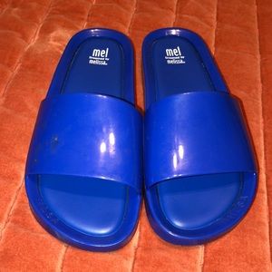 Girls Melissa slides.